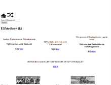 Tablet Screenshot of elfstedenwiki.vpro.nl